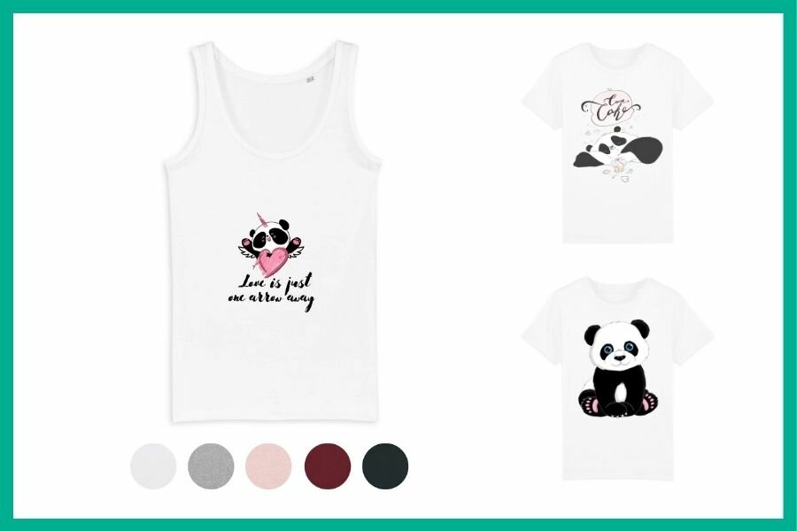 T-Shirts Panda