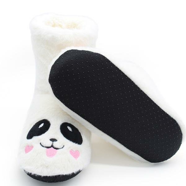 Chaussons Montants Fourrés Femme