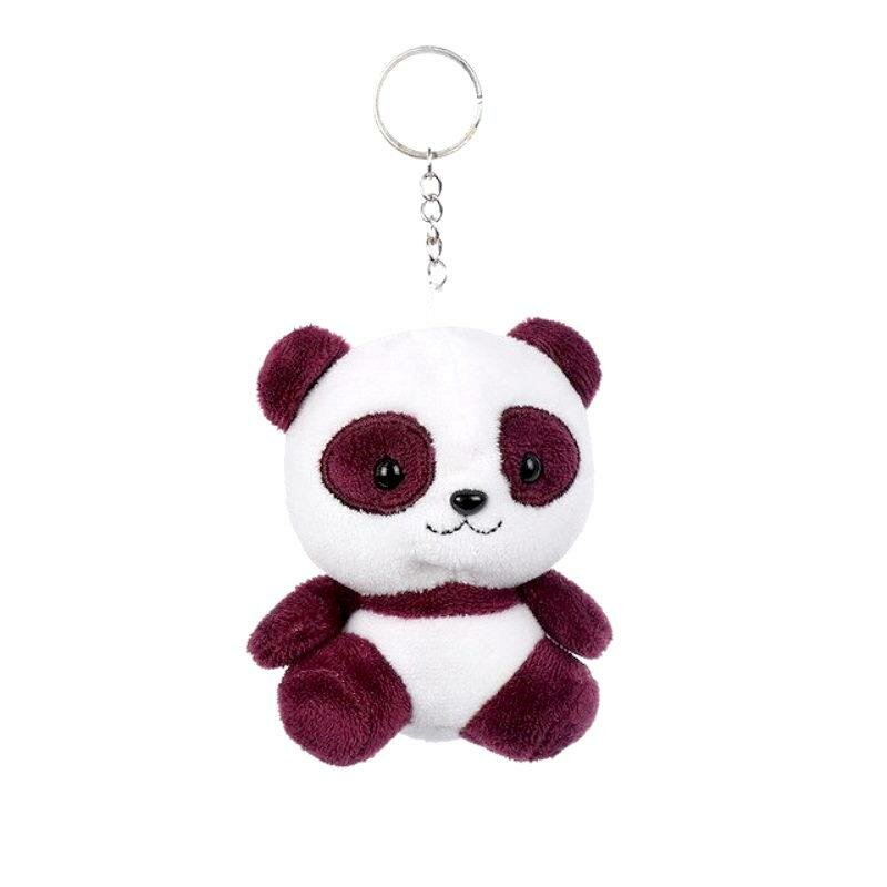 Peluche Panda Porte Clef Rouge