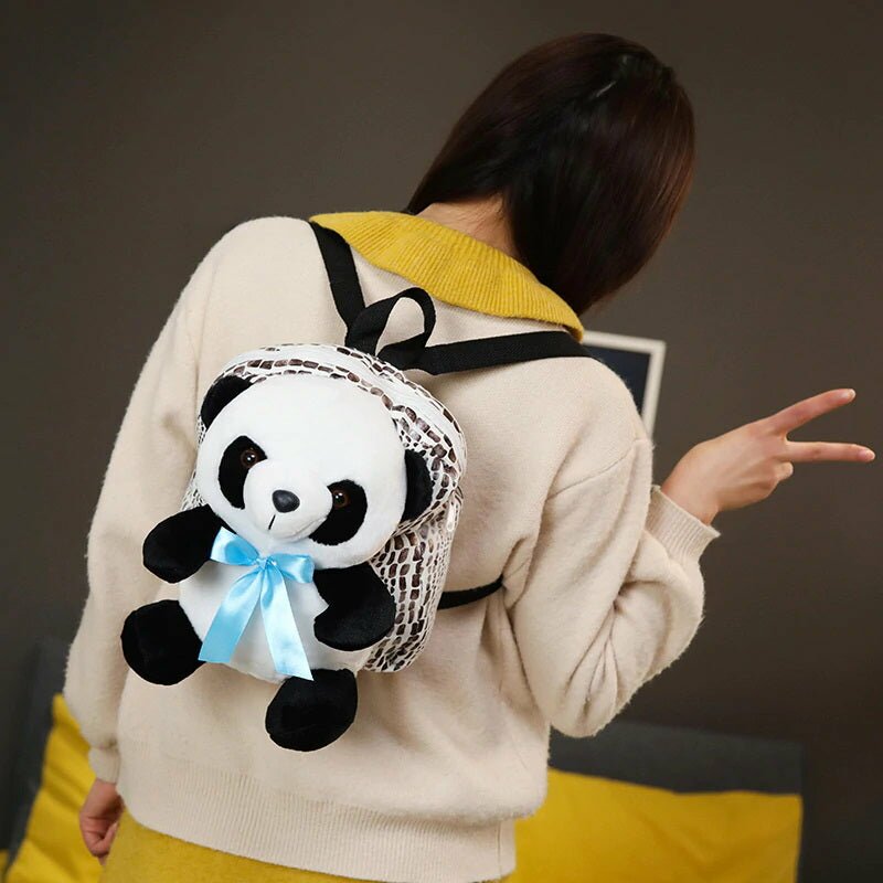 Petit Sac à Dos Panda Peluche