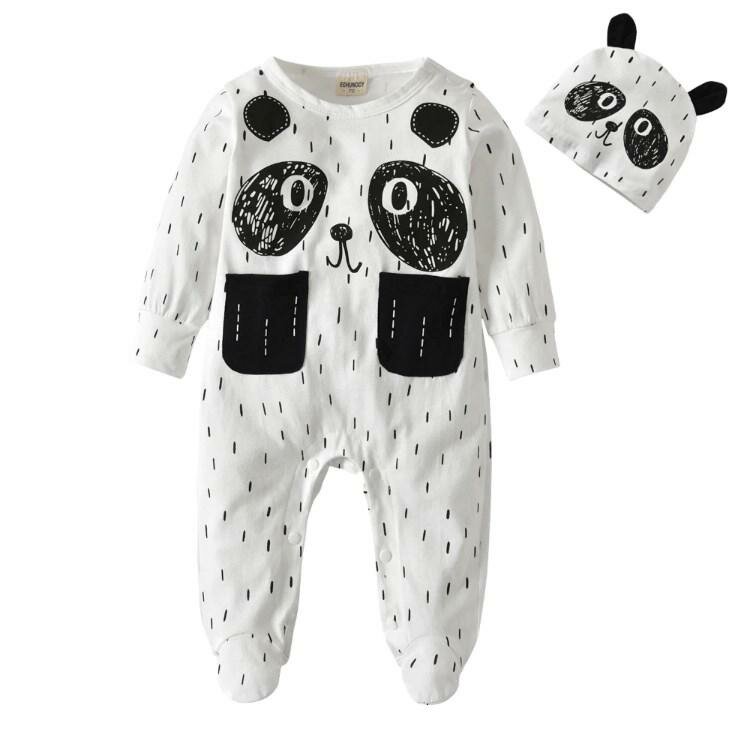 Pyjama Panda pour Bébé Petit Panda