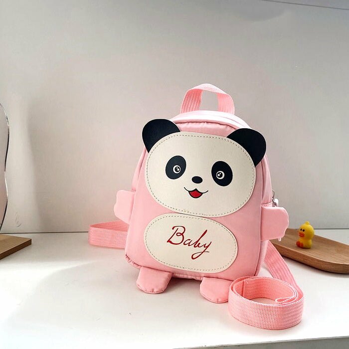 Sac à Dos Bébé Panda Rose