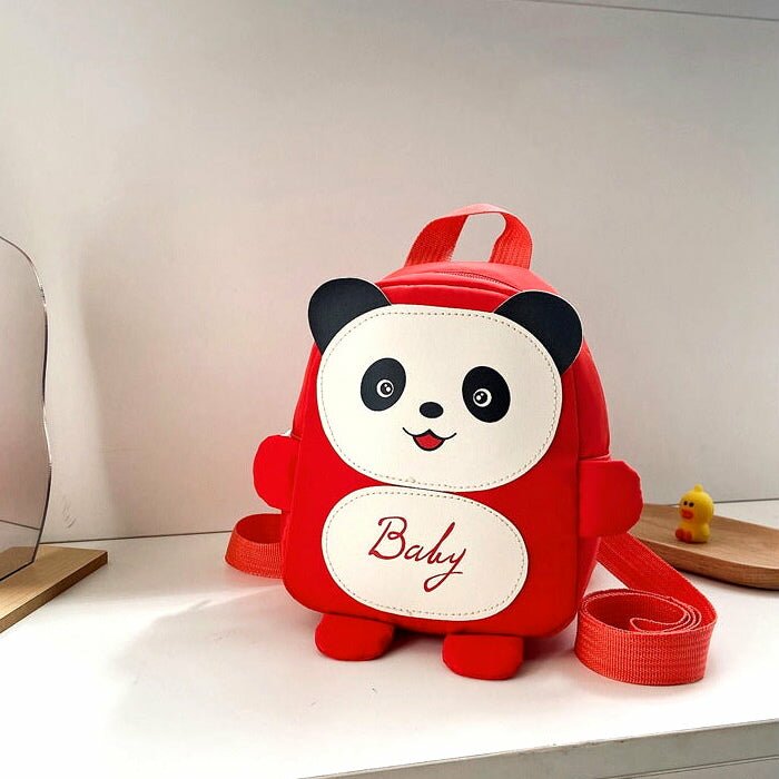 Sac à Dos Bébé Panda Rouge