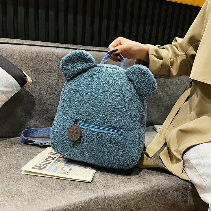 Sac à Dos <br> - Ours - <br> Peluche